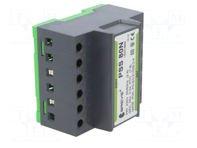 BREVE TUFVASSONS Transformador de red 80VA 230V/24V
