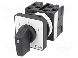 EATON ELECTRIC Interruptor de leva 20A 1-0-2 con 3 posiciones
