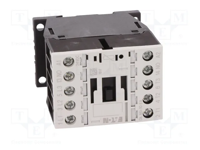 EATON ELECTRIC Contactor DILM9 3-polar 9A 24VDC