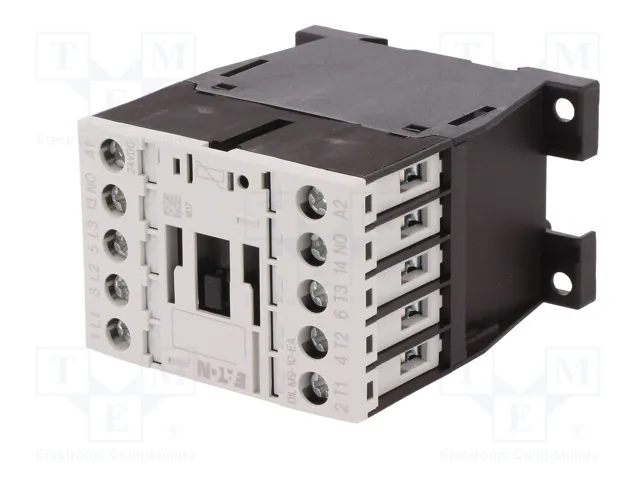 EATON ELECTRIC Contactor DILM9 3-polar 9A 24VDC
