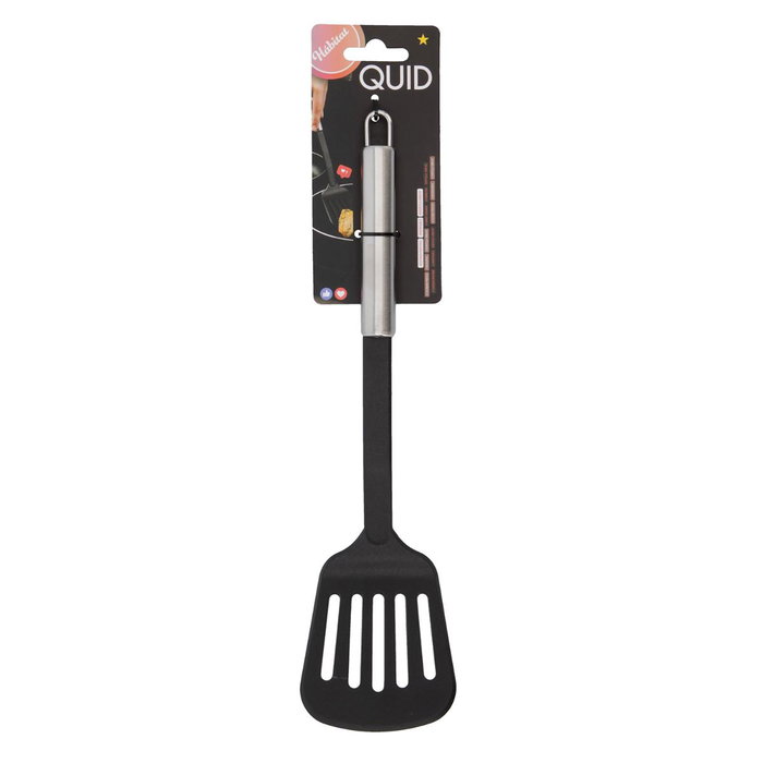 Espátula Perforada Acero Inoxidable Habitat Quid 36x7x6 cm (12 Unidades)