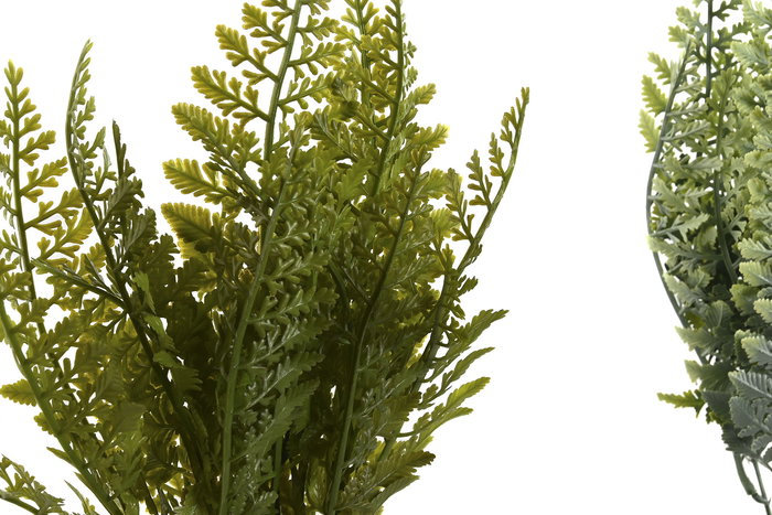 DKD Home Decor Rama Decorativa Artificial Verde PE - Medidas 14 x 39 x 14 cm - Pack de 24 Unidades con Diseño Surtido Aleatorio