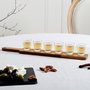 Cook Concept Juego de 6 Chupitos con Tabla Acacia Cocktail 30 ml