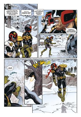 Juez Dredd: Con Uñas Y Dientes