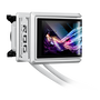 Asus ROG RYUO IV 360 ARGB WHT Sistema Refrigeración Líquida CPU 3 Ventiladores 12 cm AMOLED Blanco