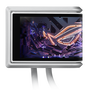 Asus ROG RYUO IV 360 ARGB WHT Sistema Refrigeración Líquida CPU 3 Ventiladores 12 cm AMOLED Blanco