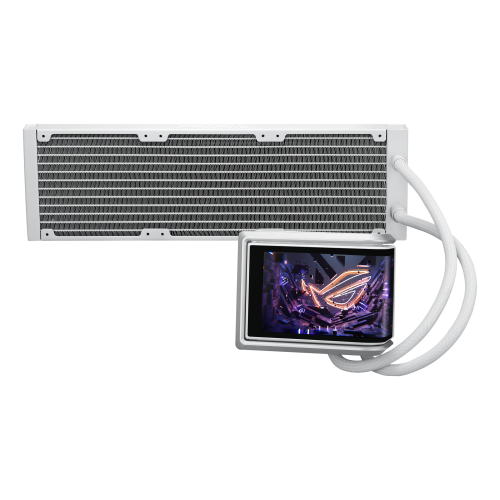 Asus ROG RYUO IV 360 ARGB WHT Sistema Refrigeración Líquida CPU 3 Ventiladores 12 cm AMOLED Blanco