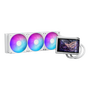 Asus ROG RYUO IV 360 ARGB WHT Sistema Refrigeración Líquida CPU 3 Ventiladores 12 cm AMOLED Blanco