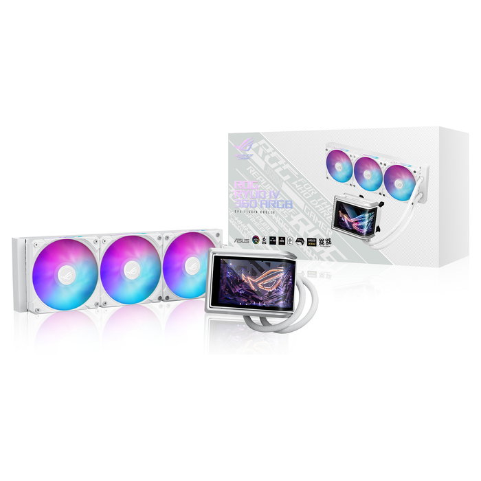 ASUS ROG Ryuo IV 360 ARGB Refrigeración Líquida CPU AIO - Blanco