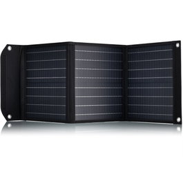 Bresser Panel Solar Móvil 40W con USB y Salida DC