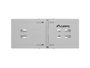 Lanberg Gancho de pared para rack 19 pulgadas 4U gris