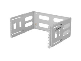 Lanberg Gancho de pared para rack 19 pulgadas 4U gris