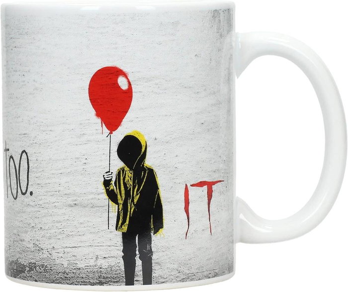 Sd Toys Europe S.L. Taza de cerámica IT You'll Float Too