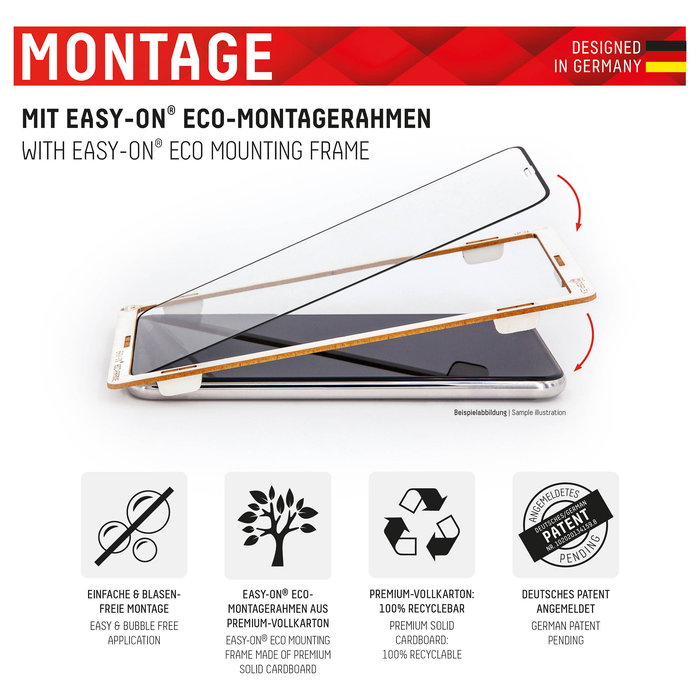 Displex Protector de Pantalla de Vidrio Templado 10H para Apple iPhone 13/13 Pro/14/16e/17e, 6.1", Full Cover, Transparente, Resistente a Impactos y Rayones