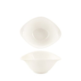 Summa Bol de Porcelana Marfil Gourmet, 19 cm de diámetro x 16 cm de alto, 40 cl de capacidad, NOUBON (Set de 6)