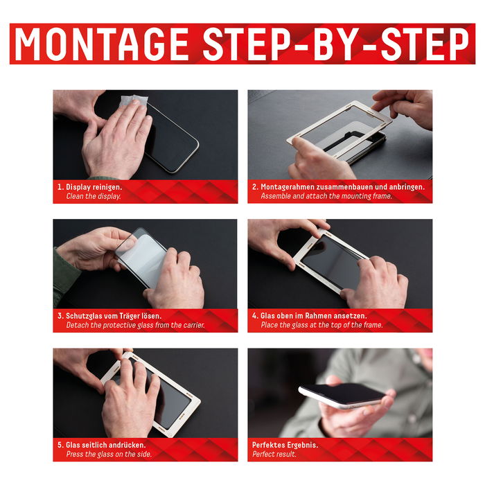 Displex Protector de Pantalla Panzerglas 2D Clear 10H para Samsung Galaxy A33 5G, Cristal Templado Resistente a Rayones e Impactos, Aplicación Fácil Sin Burbujas Displex Protector de Pantalla Panzerglas 2D Clear 10H para Samsung Galaxy A33 5G, Cristal Templado Resistente a Rayones e Impactos, Aplicación Fácil Sin Burbujas