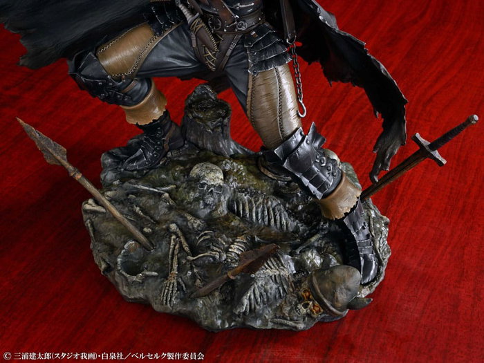 Medicos Entertainment Berserk Estatua PVC 1/7 Guts Black Swordsman Ver. 26 cm