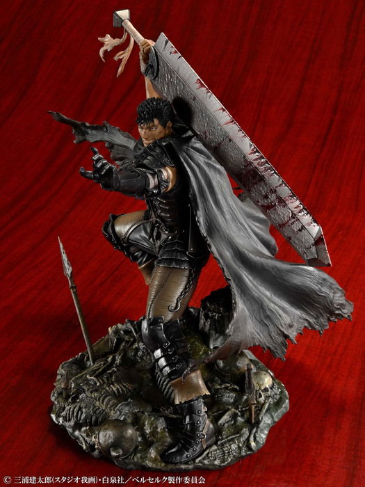 Medicos Entertainment Berserk Estatua PVC 1/7 Guts Black Swordsman Ver. 26 cm