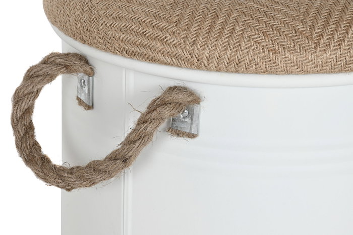 DKD Home Decor Caja Urban Blanco Set de 3 40 x 55.5 x 40 cm DKD Home Decor Caja Urban Blanco Set de 3 40 x 55.5 x 40 cm