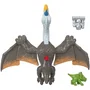 Fisher-Price HML44 Figura Imaginext Jurassic World Quetzalcoatlus Bate Alas