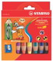 Stabilo Woody 3 en 1 Lápices de Colores Estuche de 6 Unidades