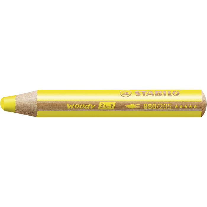 Stabilo Woody 3 en 1 Lápices de Colores Estuche de 6 Unidades Stabilo Woody 3 en 1 Lápices de Colores Estuche de 6 Unidades