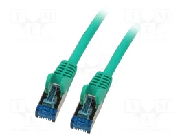 GOOBAY Patch cord Cat 6a S/FTP 20m Verde