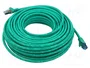 GOOBAY Patch cord Cat 6a S/FTP 20m Verde