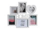DKD Home Decor Marco Multifoto Blanco para 6 Fotos