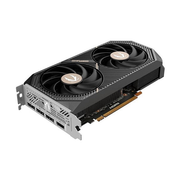 Zotac Gaming GeForce RTX 5060 AMP 8GB GDDR7 Tarjeta Gráfica, 3840 Núcleos, PCIe 5.0, 2x Ventiladores, HDMI 2.1b, 3x DisplayPort 2.1b