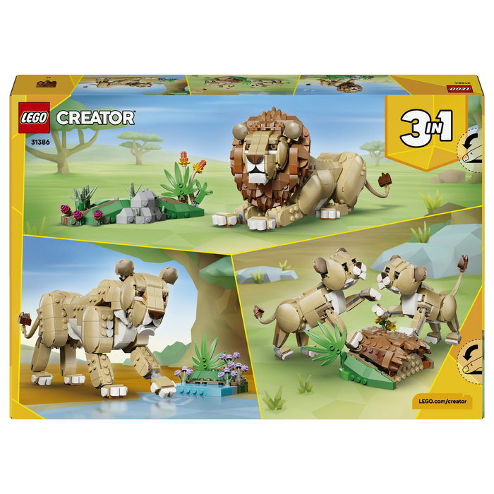 LEGO Creator Fauna Salvaje: León Majestuoso 31386