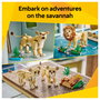 LEGO Creator 3 en 1 Animales salvajes: El majestuoso león 31386