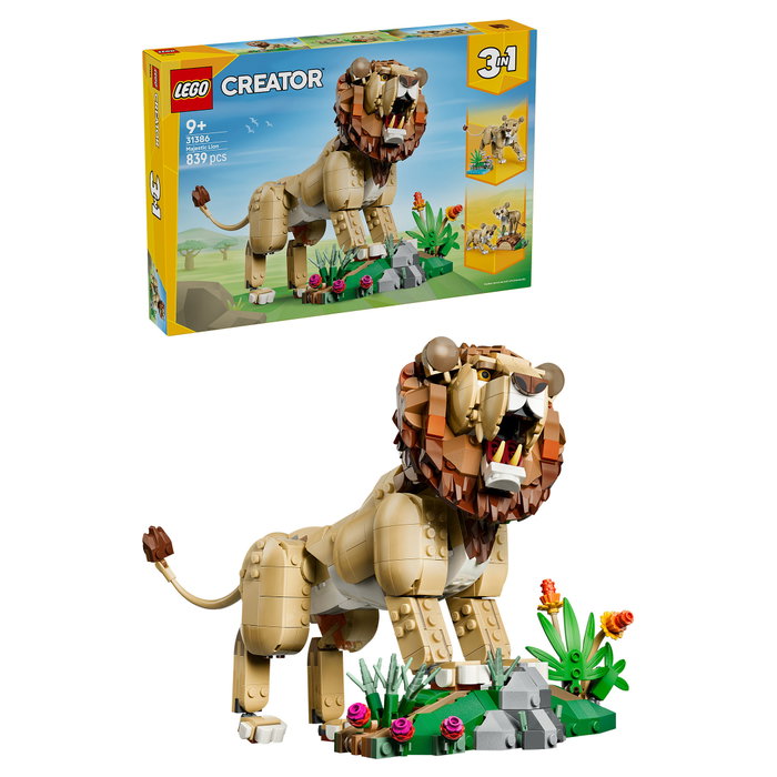 LEGO Creator Fauna Salvaje: León Majestuoso 31386