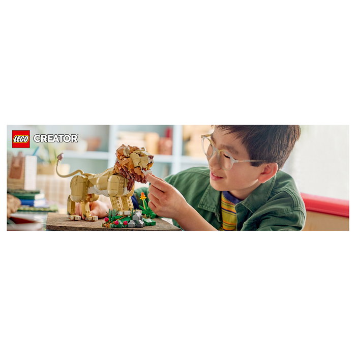 LEGO Creator 3 en 1 Animales salvajes: El majestuoso león 31386 LEGO Creator 3 en 1 Animales salvajes: El majestuoso león 31386