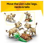 LEGO Creator 3 en 1 Animales salvajes: El majestuoso león 31386
