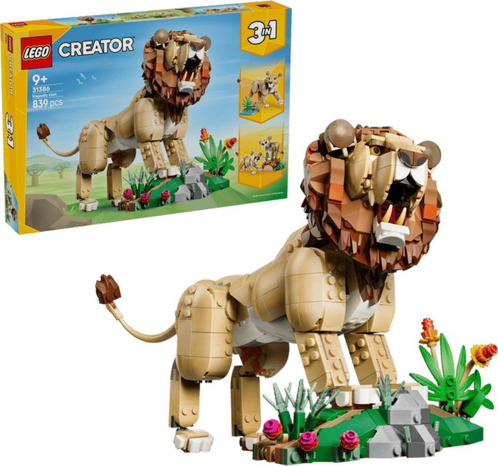 LEGO Creator Fauna Salvaje: León Majestuoso 31386