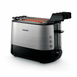 Philips HD2639/90 Viva Collection Tostador de 2 Ranuras en Acero Inoxidable