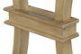 DKD Home Decor Mesa Comedor Toscana Madera Maciza Mango Natural 201 x 101 x 78 cm