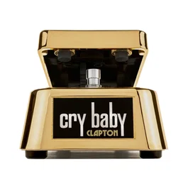 DUNLOP Crybaby Eric Clapton Ltd Pedal Wah GCB95 - Edición Limitada en Dorado, Homenaje a 60 Años de Legado - Sonido de Referencia para Guitarra