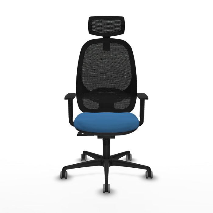 PIQUERAS Y CRESPO Silla de oficina Cilanco Azul claro y Negro PIQUERAS Y CRESPO Silla de oficina Cilanco Azul claro y Negro