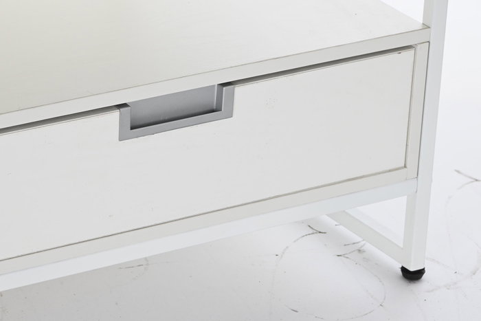 DKD Home Decor Mesa de Centro Blanca de Metal y MDF
