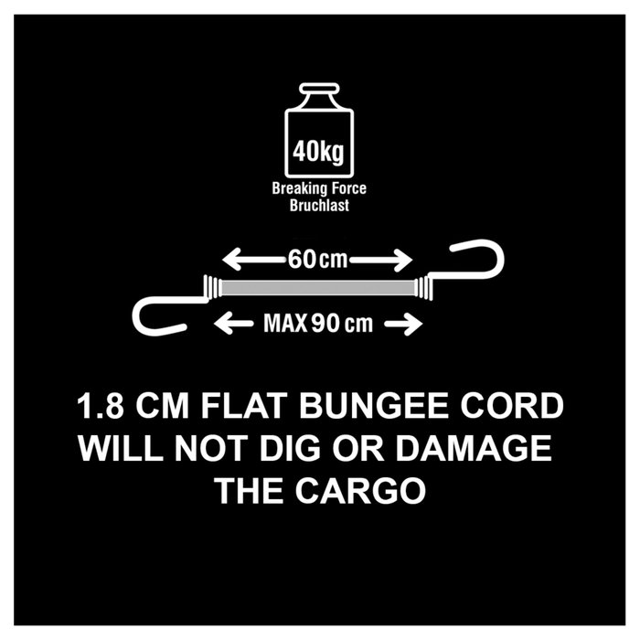 Master Lock Flat Bungee Cord Twin Wire 3224EURDAT Rojo Master Lock Flat Bungee Cord Twin Wire 3224EURDAT Rojo