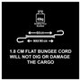 Master Lock Flat Bungee Cord Twin Wire 3224EURDAT Rojo