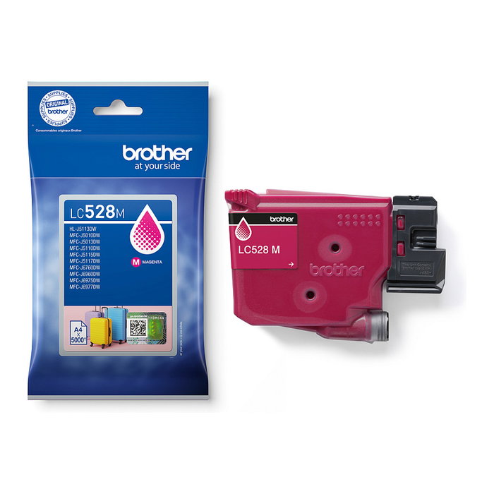 Brother Cartucho de Tinta Magenta LC528M Ultra High Yield