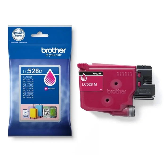 Brother Cartucho de Tinta LC528M Magenta Brother Cartucho de Tinta LC528M Magenta