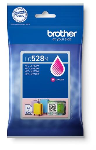 Brother Cartucho de Tinta Magenta LC528M Ultra High Yield