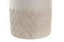 DKD Home Decor Vaso de Resina Beige 7,4x7,4x10 cm