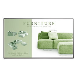 LG 65UM5N-H Pantalla de Señalización Digital 65" IPS 4K Ultra HD 500 cd/m² WebOS 6.0, Wi-Fi, 24/7, Resolución 3840 x 2160, Negro