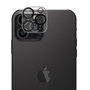 eSTUFF Protector de Lente Titan Shield para Cámara iPhone 14 Pro / 14 Pro Max, Vidrio Templado 3 en 1, Cobertura Total y Compatible con Fundas