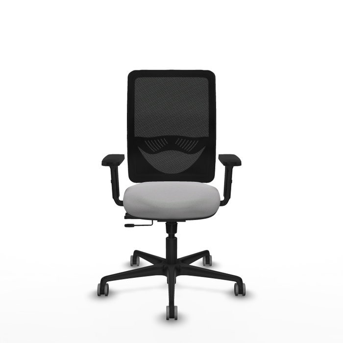 PIQUERAS Y CRESPO Silla de oficina Zulema con mecanismo Sincro/Traslack Gris claro y Negro PIQUERAS Y CRESPO Silla de oficina Zulema con mecanismo Sincro/Traslack Gris claro y Negro